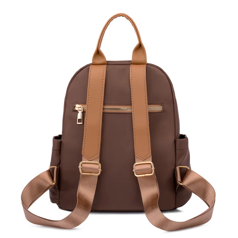 Vintage Oxford Rucksacks Travel Large Capacity School Bag Women
