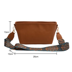 Vintage PU Lady Crossbody Bags Small Square Female Shopping Bag