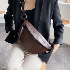 Vintage PU Leather Crossbody Bags Women Small Shoulder Bag