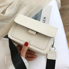 Vintage PU Leather Crossbody Bags Women Shoulder Handbags