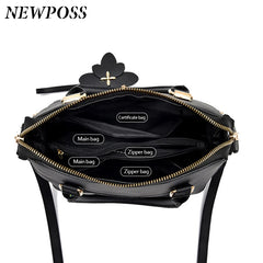 Vintage PU Leather Ladies HandBags Tassel Crossbody Shoulder Bag