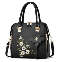 Vintage PU Leather Ladies HandBags Tassel Crossbody Shoulder Bag