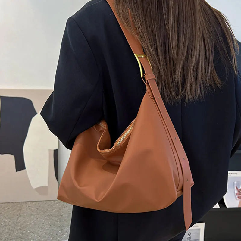 Vintage PU Leather Shoulder Crossbody Tote Bags for Women