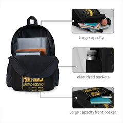 Vintage Poster Backpacks for Men and Women