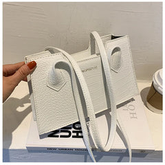 Vintage Pu Leather Underarm Bag Women Solid Shoulder Bags Female Handbags Small