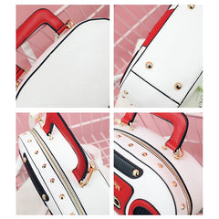 Vintage Radio Women Handbags Shoulder Bags Rock Female Purse