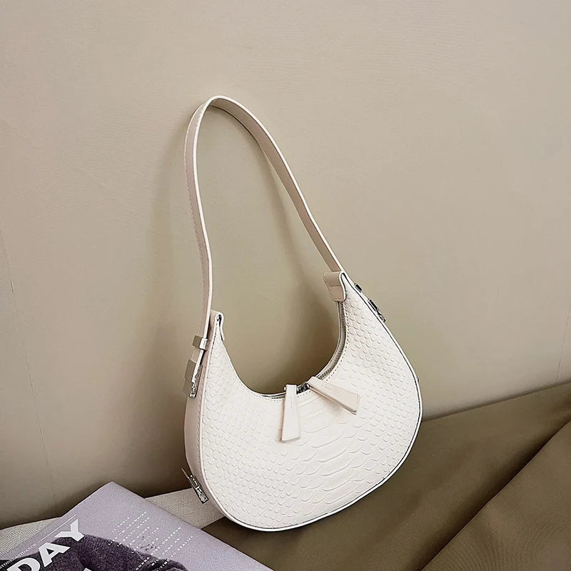 Vintage Serpentine Hobos Shoulder Bags Women Handbags and Purses
