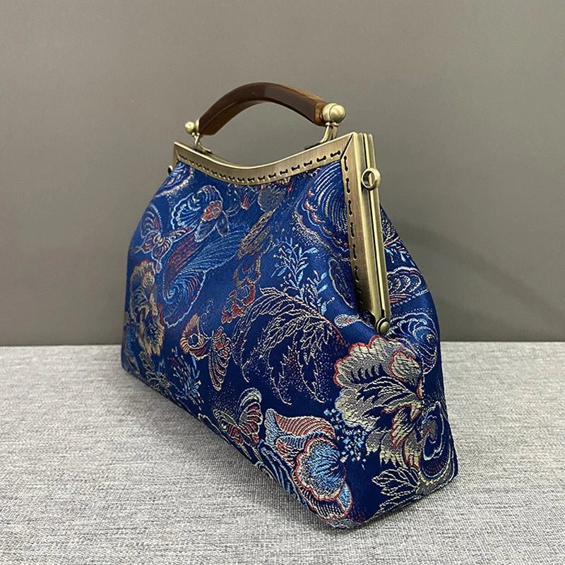 Vintage Shell Lock Lady Bag Chain Women Shoulder Crossbody Bags