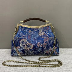 Vintage Shell Lock Lady Bag Chain Women Shoulder Crossbody Bags