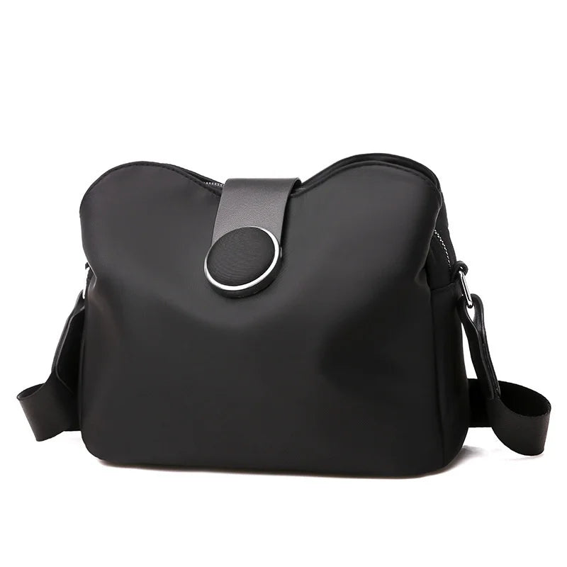 Vintage Shoulder Bag Women Wild Crossbody Bag Messenger Bag Nylon Waterproof