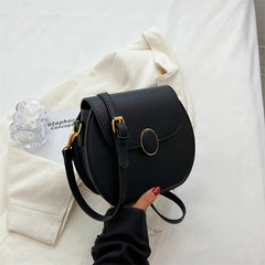 Vintage Shoulder Bag French Texture Pu Flap Messenger Bags