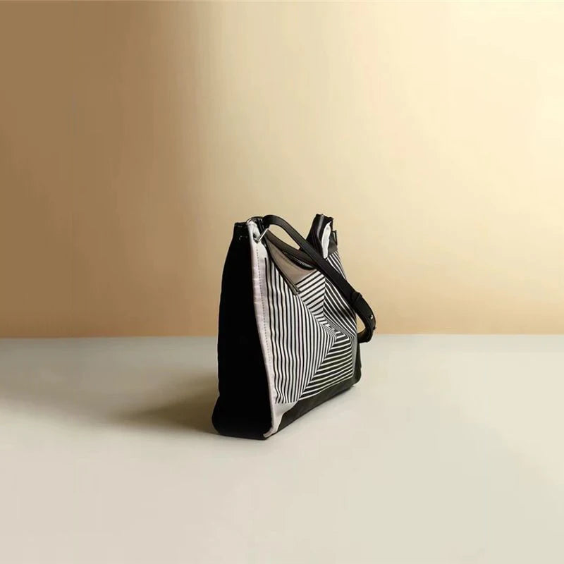 Vintage Shoulder Bags Women Crossbody Large Capacity Nylon Bag Casual All-match