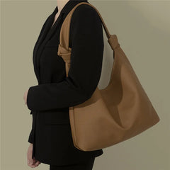 Vintage Shoulder Crossbody Bag PU Leather Women's Handbag Brown