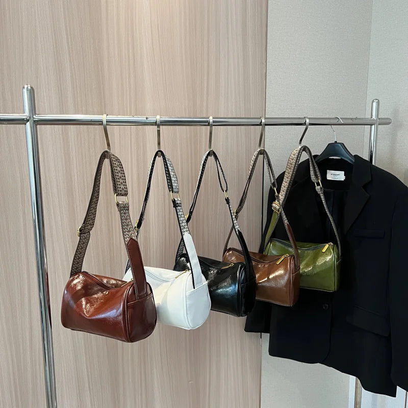 Vintage Shoulder Crossbody Bags for Women PU Leather Handbag and Purses