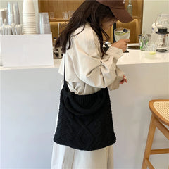 Vintage Shoulder Handbags Large Capacity Women Crossbody Handbags