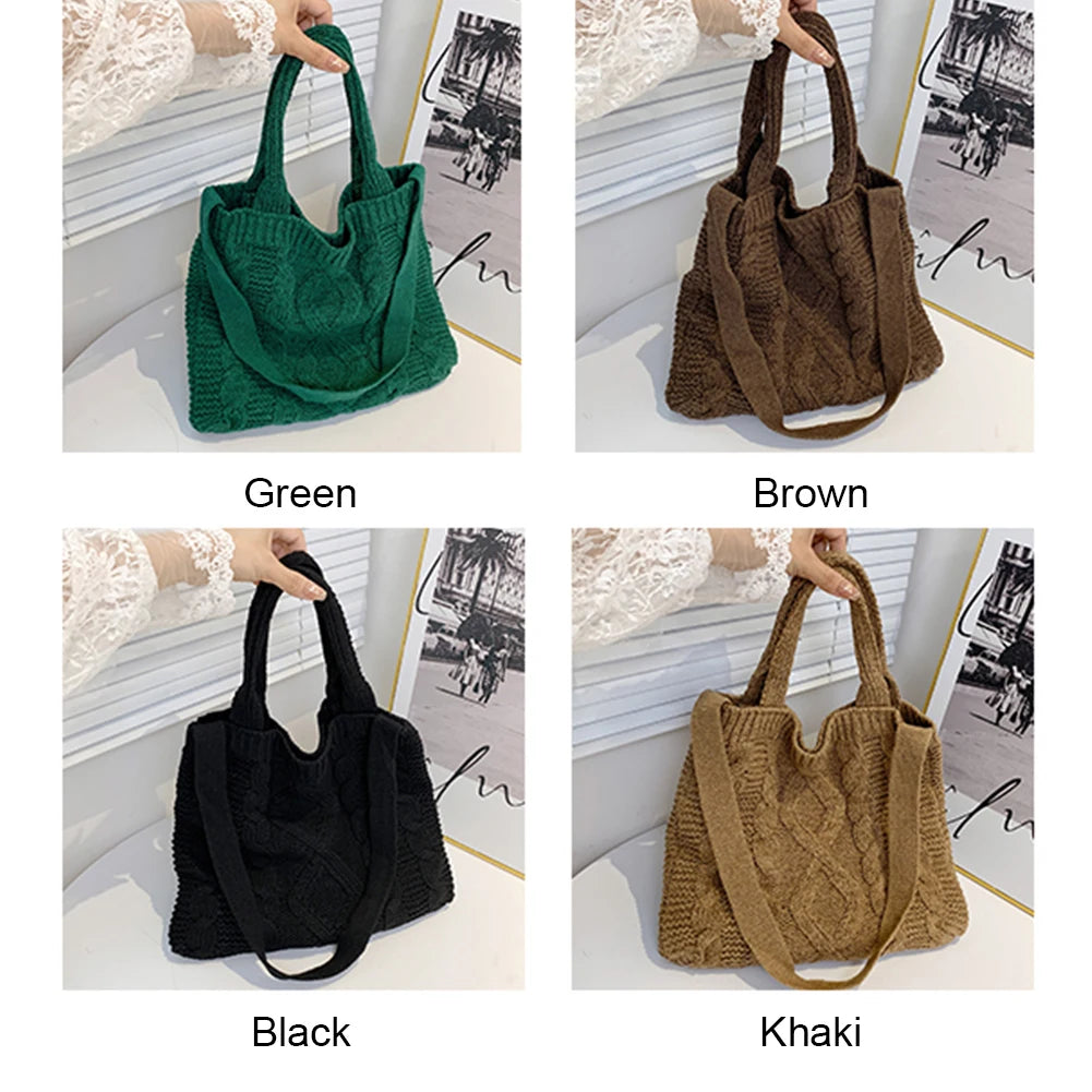 Vintage Shoulder Handbags Large Capacity Women Crossbody Handbags