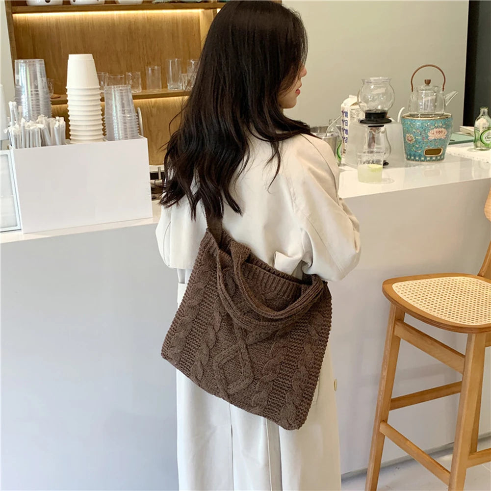 Vintage Shoulder Handbags Large Capacity Women Crossbody Handbags