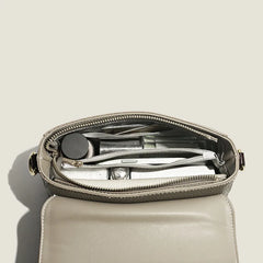 Vintage Leather Crossbody Bag for Women Small Shoulder Messenger Bag
