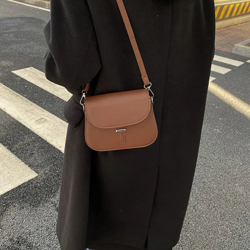 Vintage Shoulder Bags For Women Casual Small Flap Crossbody Bag Purse Girls