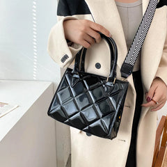 Vintage Small Tote Bag PU Leather Crossbody Sling Bags Short Handle