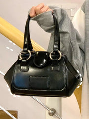 Vintage Small Handbags for Women Hasp Ladies Pu Leather Shoulder Crossbody Bags