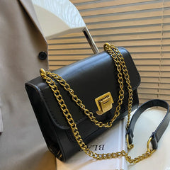 Vintage Small Messenger Bag Women Chain Shoulder Bag Square Female Ladies Cross