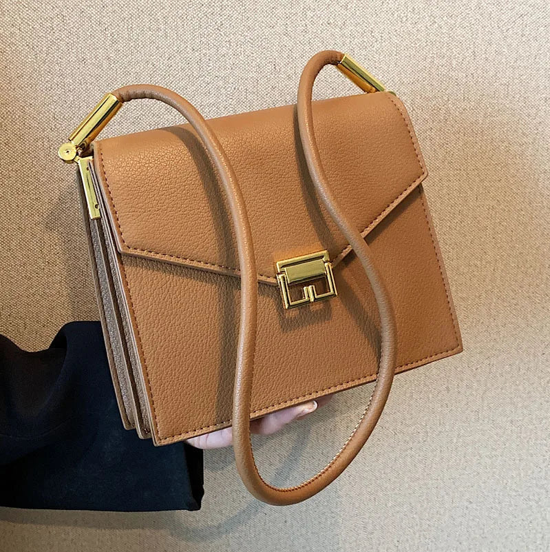 Vintage Small Square Crossbody Bag Women's Handbag
