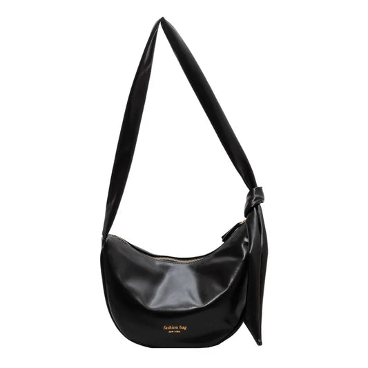 Vintage Leather Crossbody Bag for Women Shoulder Handbag Lady Purse