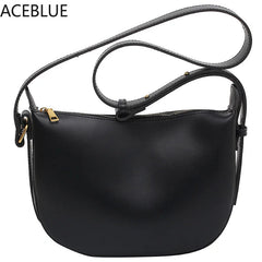 Vintage Square Crossbody Bag High PU Leather Women's Handbag