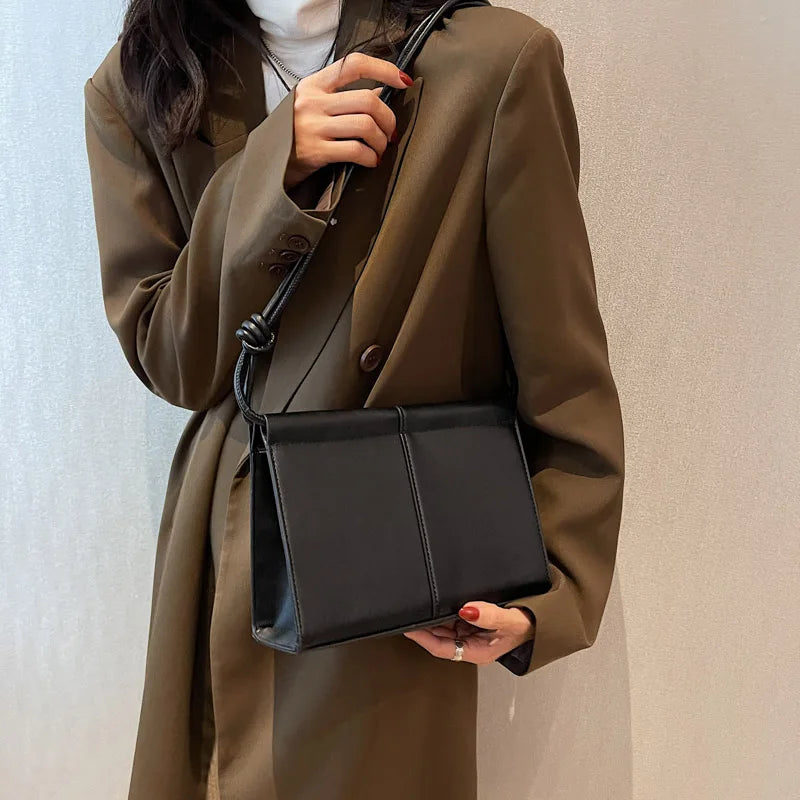 Vintage Leather Women's Messenger Bag Shoulder Bag