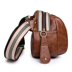 Vintage Style Women Handbag Soft Leather Crossbody Bag