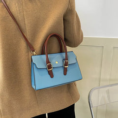 Vintage Style Women Shoulder Bag PU Leather Handbags Crossbody