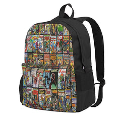 Vintage Superhero Comic Book Backpacks Men's Backpacks Bags For Women