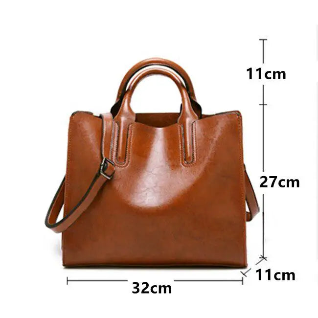 Vintage Top-Handle Bag Shoulder Bag Women's Messenger Tote