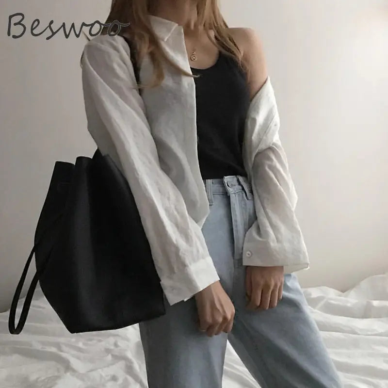 Vintage Women's Shoulder Bag Large Capacity Messenger Bucket Tote