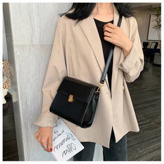 Vintage Wild Crossbody Bags PU Female Totes Messenger Shoulder Bags