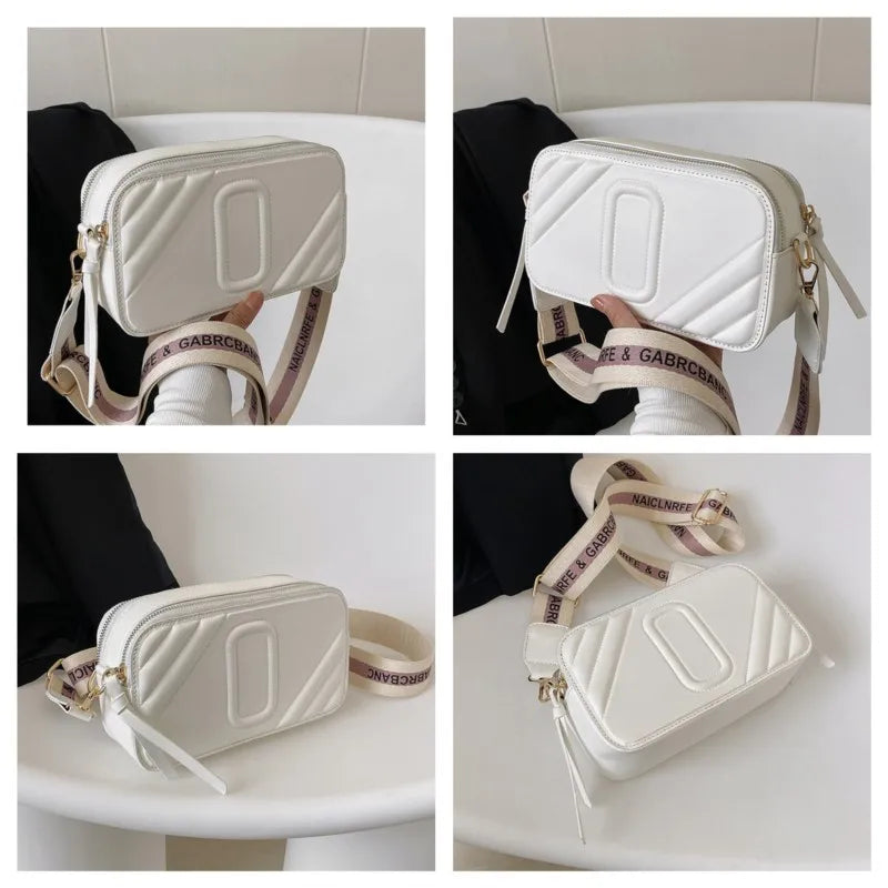 Vintage Women Crossbody Bag Soft PU Leather Handbags Women Bags