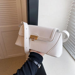 Vintage Women Crossbody Bag Shoulder Bag PU Leather Female Clutch
