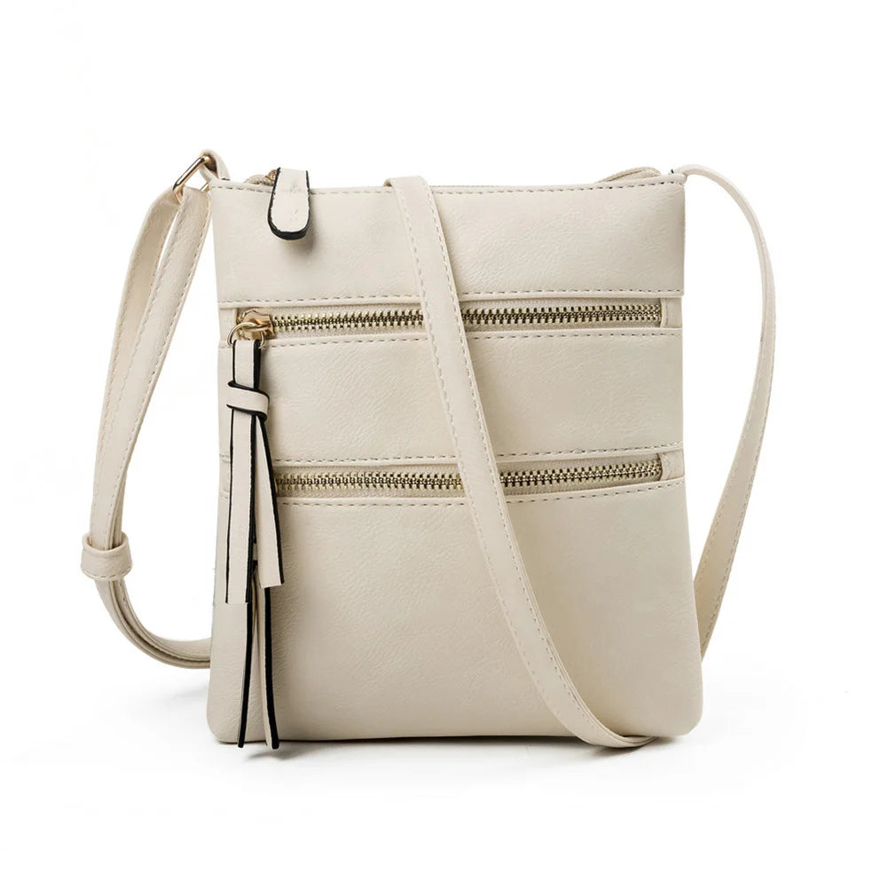 Vintage Women Crossbody Bags Shoulder Handbags Satchels Bags Soft Leather