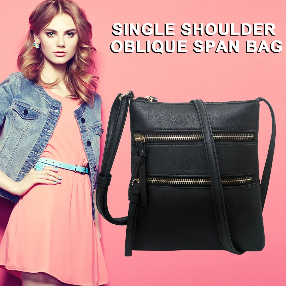 Vintage Women Crossbody Bags Shoulder Handbags Satchels Bags Soft Leather