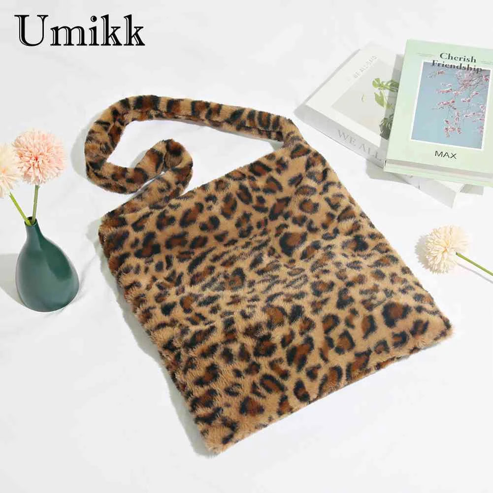 Vintage Women Handbag Large Capacity Soft Plush Ladies Tote Bag Love Print