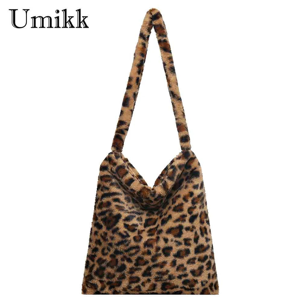 Vintage Women Handbag Large Capacity Soft Plush Ladies Tote Bag Love Print