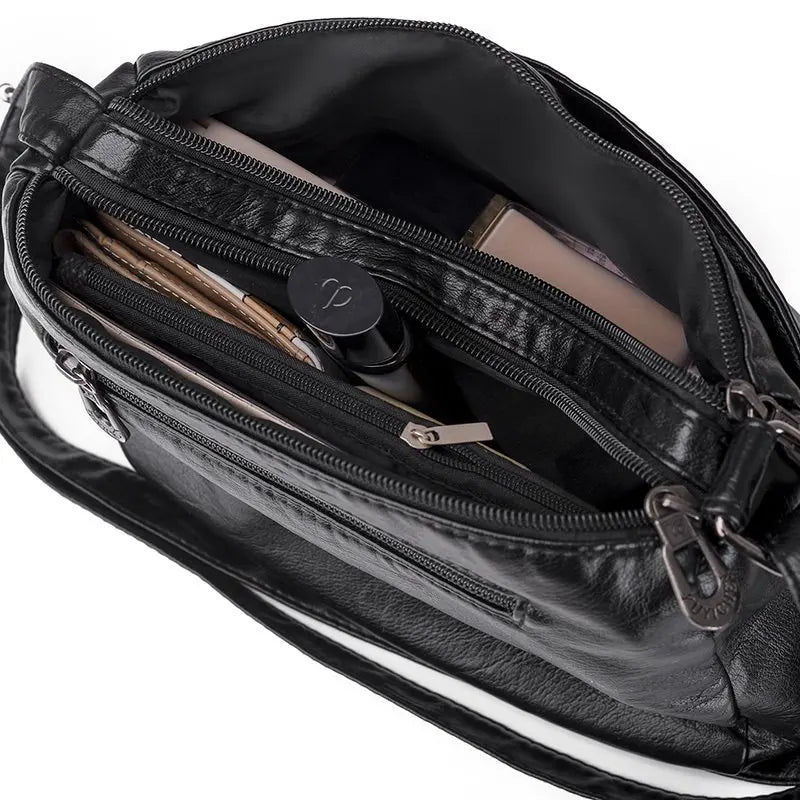 Vintage Women Handbags Purse Pu Leather Shoulder Bag Crossbody Bags
