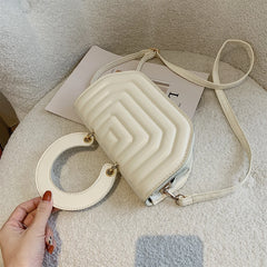 Vintage Women Messenger Bag Casual Ladies PU Leather Shoulder Shoulder Bag Purse