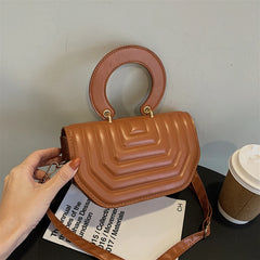 Vintage Women Messenger Bag Casual Ladies PU Leather Shoulder Shoulder Bag Purse