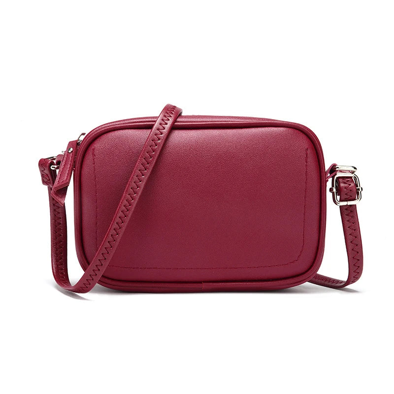 Vintage Women Mini Flap Crossbody Bag Casual Clutch Purse