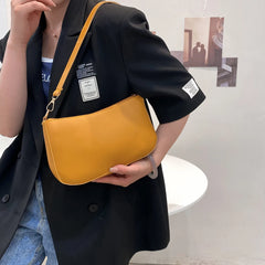 Vintage PU Leather Shoulder Bag Women Ladies Small Purse Handbag