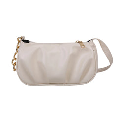 Vintage Women Pleated Chain Shoulder Bag Small Handbag Purse