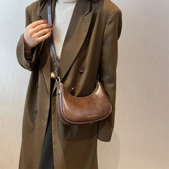 Vintage Women Shoulder Bag Crossbody Purse PU Leather Bag