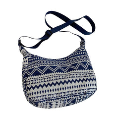 Vintage Bohemian Elephant Print Crossbody Bag